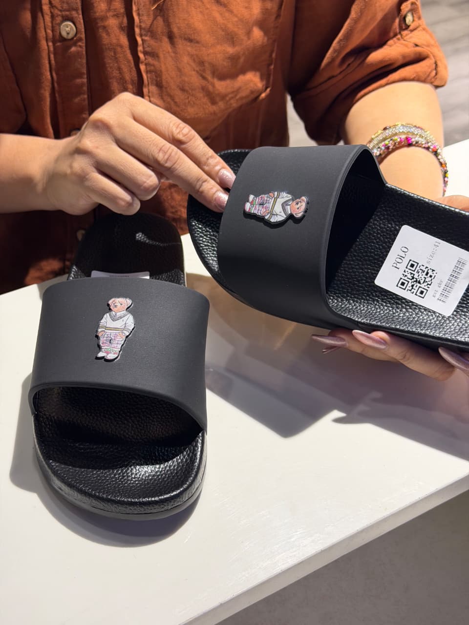 Ralph Lauren Polo Bear Slides