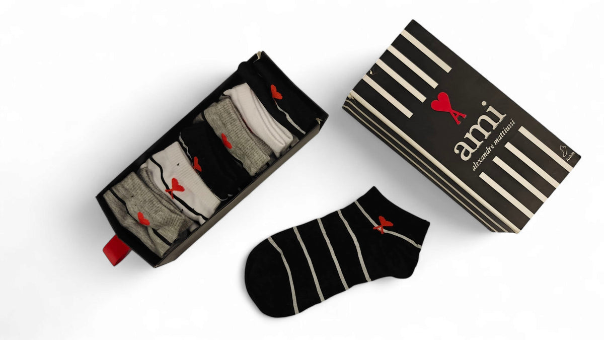 Ami Scented Ankle Socks- Pack of 6 - Original Made In Turkey