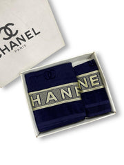 CHANEL Towel Set With Box