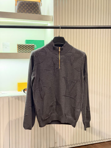 Louis Vuitton 1:1 Super Premium Grade Quarter Zipper Knitwear