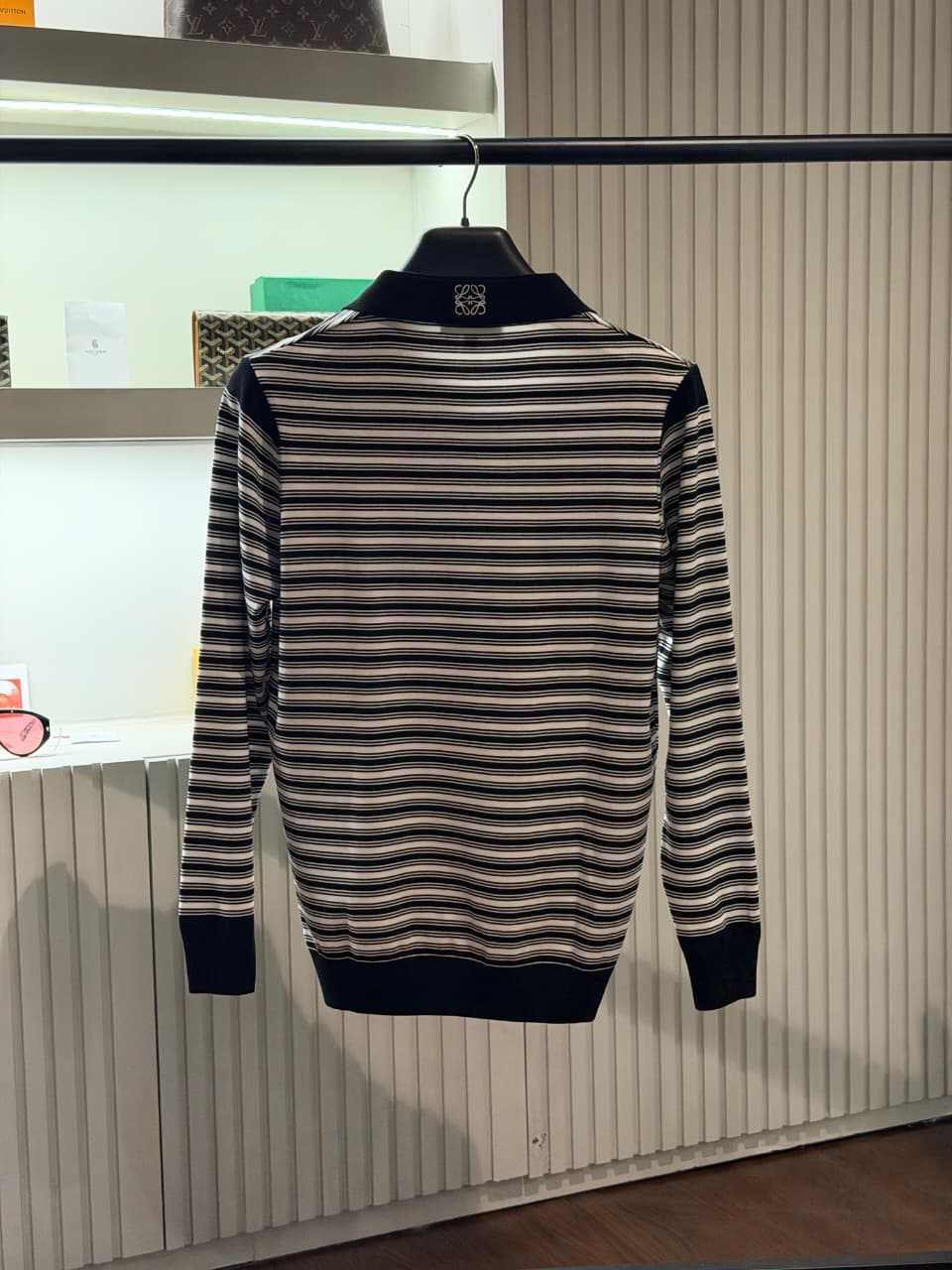 Loewe Black 1:1 Premium Grade Knitwear Old Money Sweatshirt