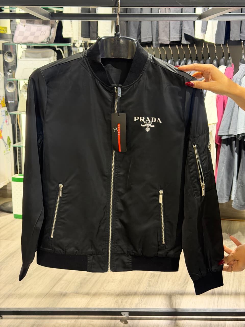 Prada High End Wind Breaker Jacket