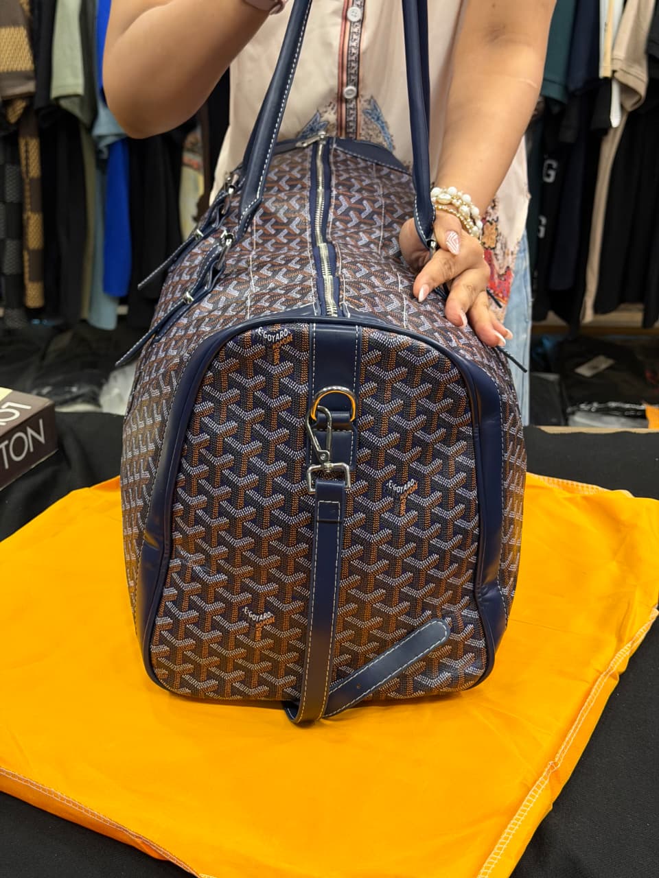 Goyard High End Duffel Gym Bag