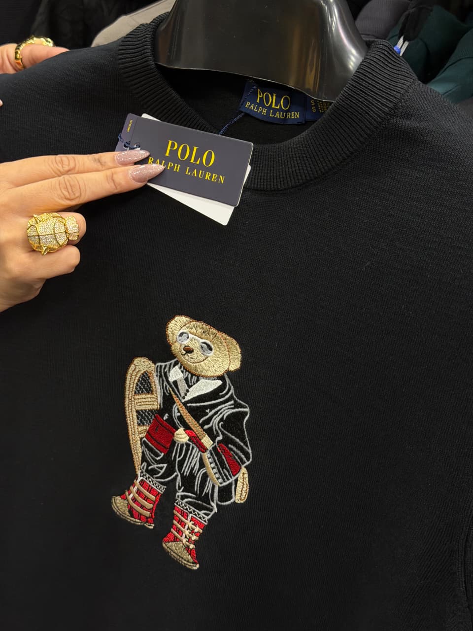 Ralph Lauren Polo Bear 1:1 Grade Premium Knitwear Tshirt