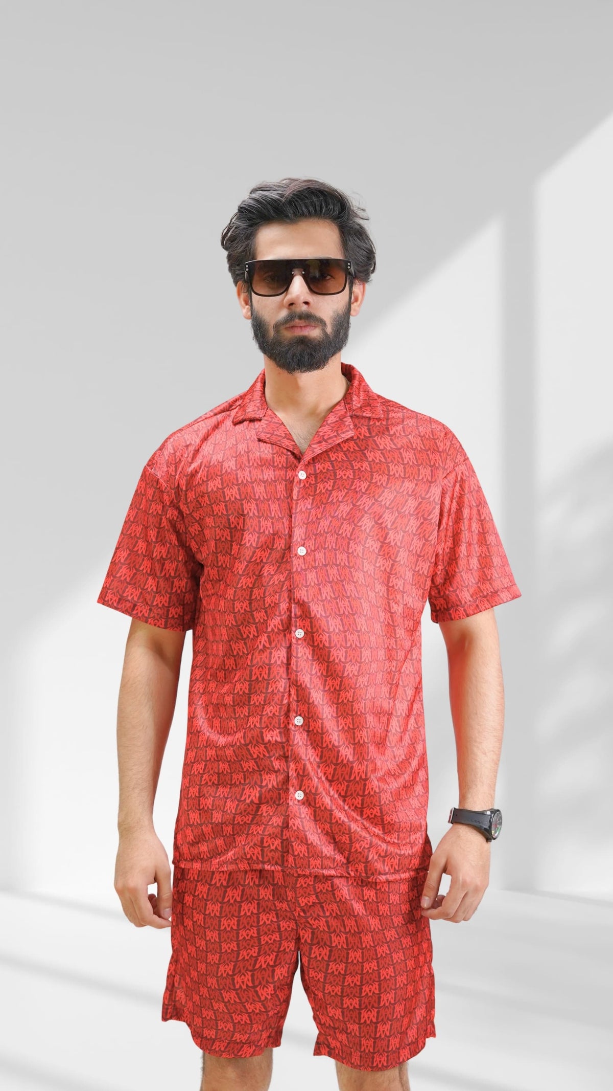 Amiri Silk Co-ords Set