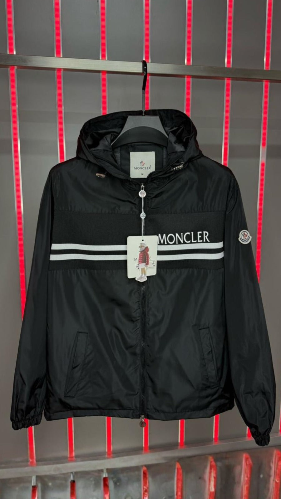 Moncler Wind Breaker Zip On Jacket