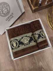 Versace Towel Set With Box