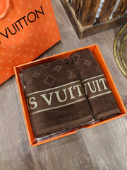 Louis Vuitton Towel Set With Box