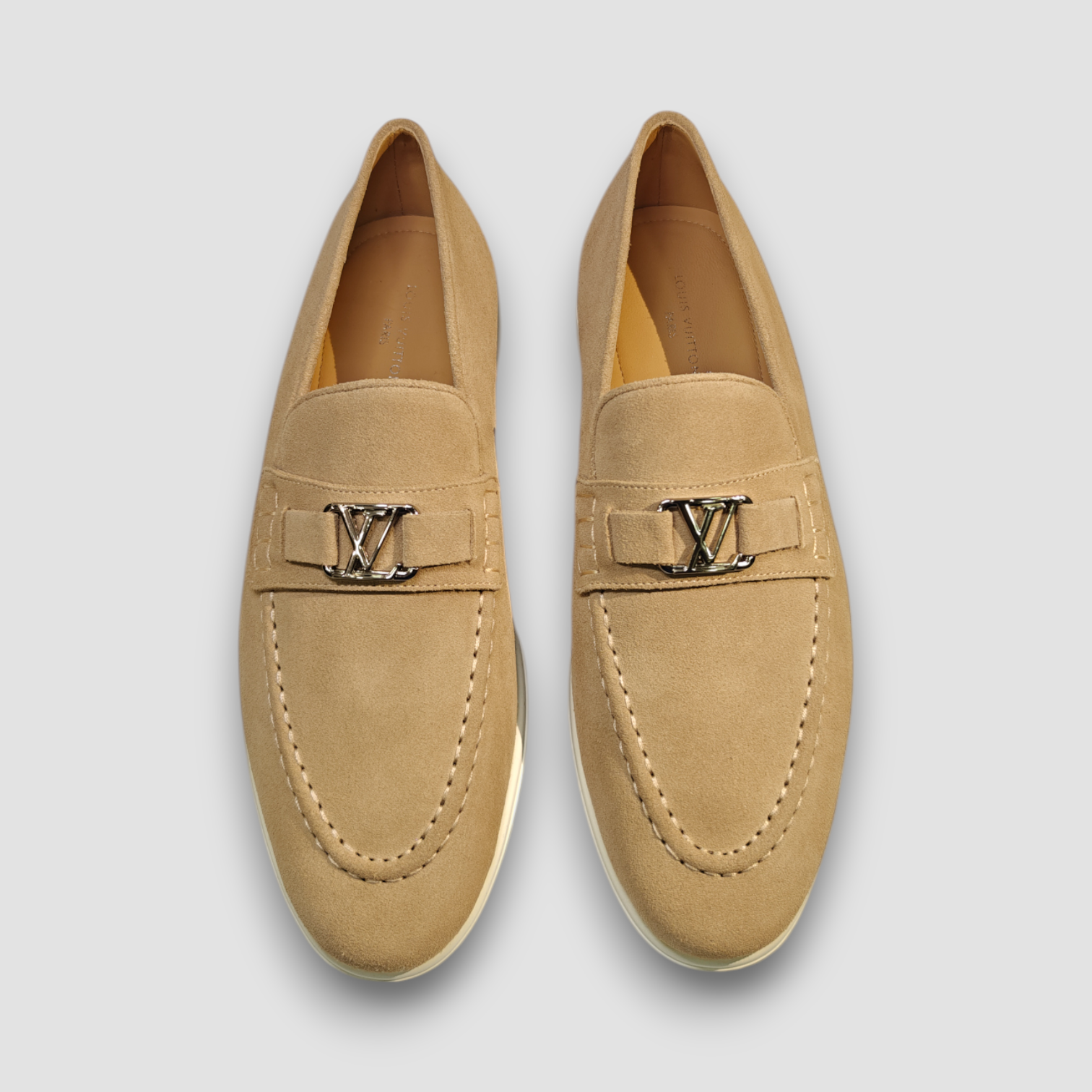 Louis Vuitton 1:1 Grade Suede Leather Estate Loafer