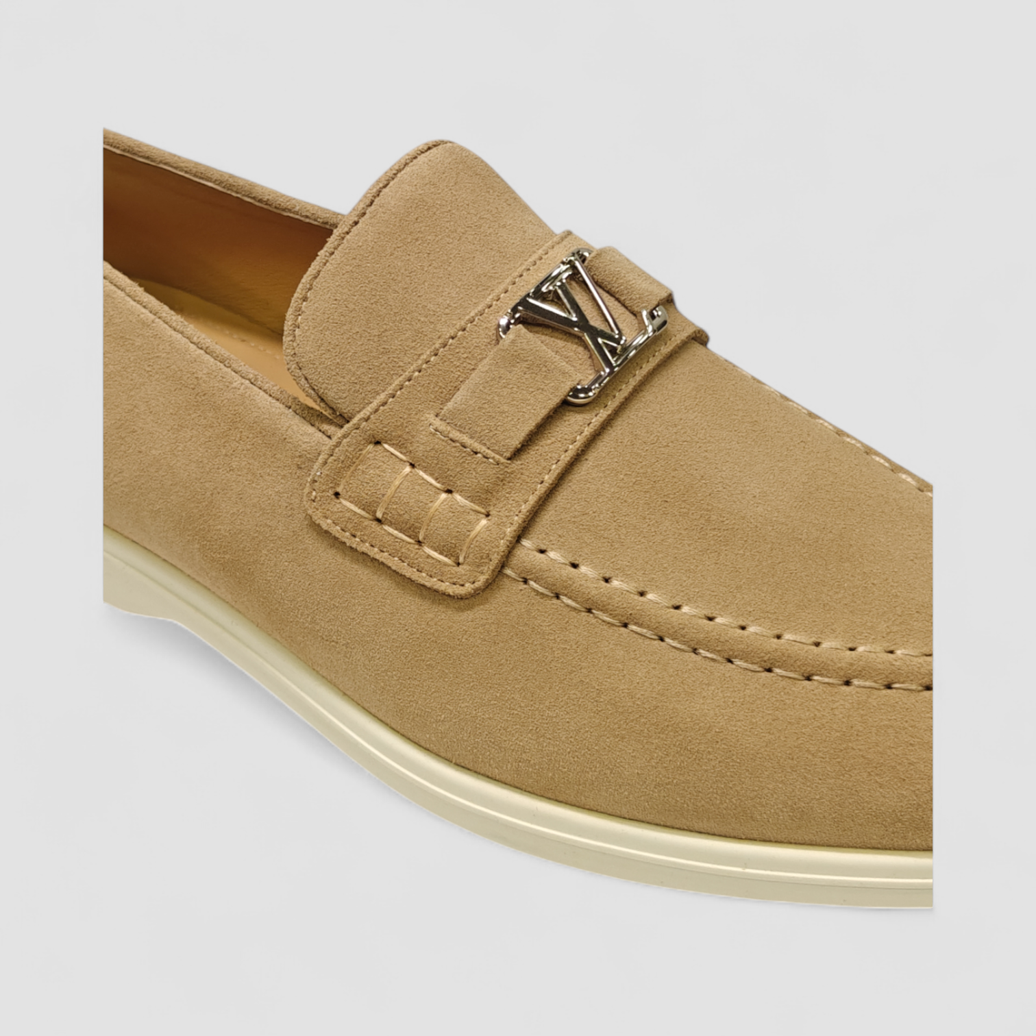 Louis Vuitton 1:1 Grade Suede Leather Estate Loafer