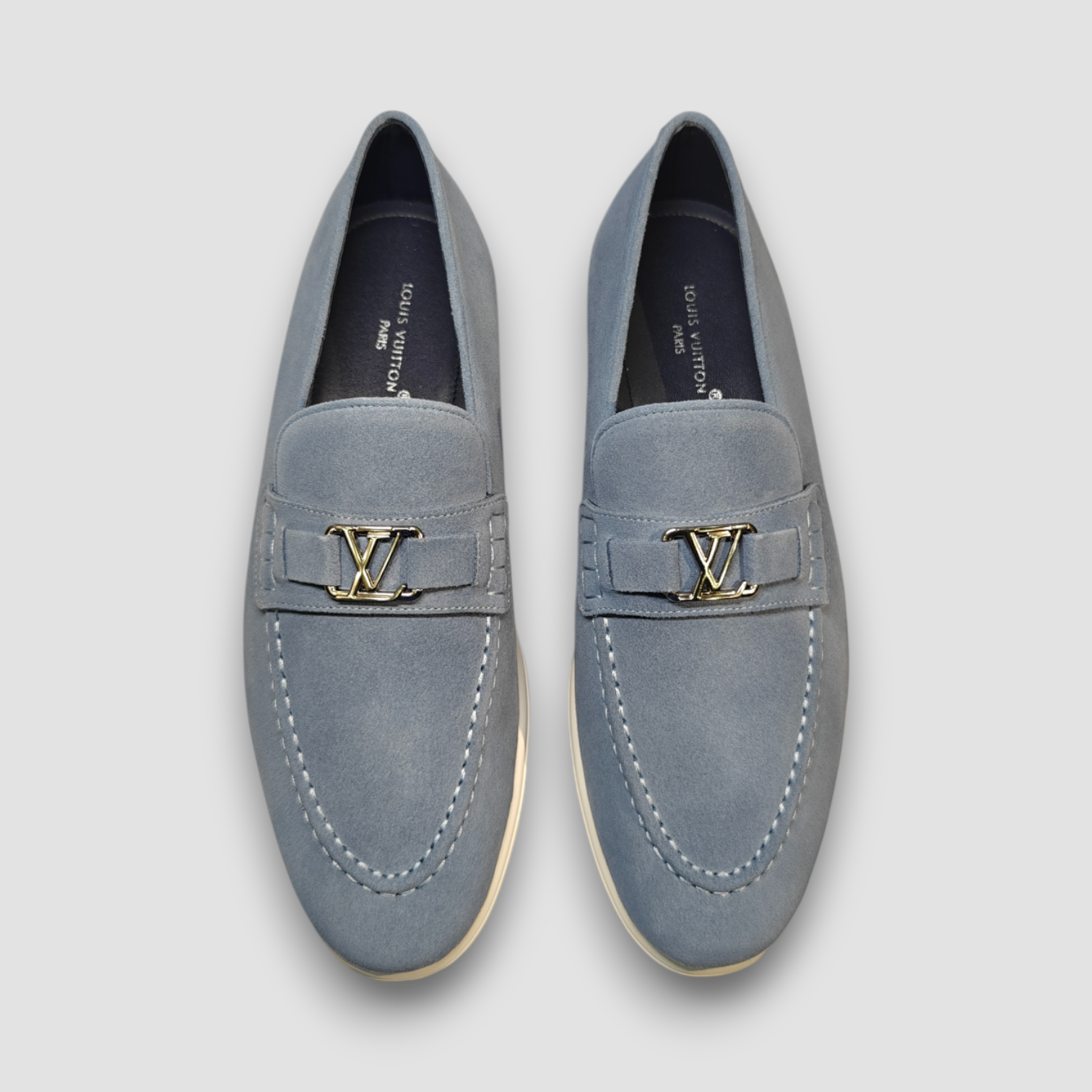 Louis Vuitton 1:1 Grade Suede Leather Estate Loafer