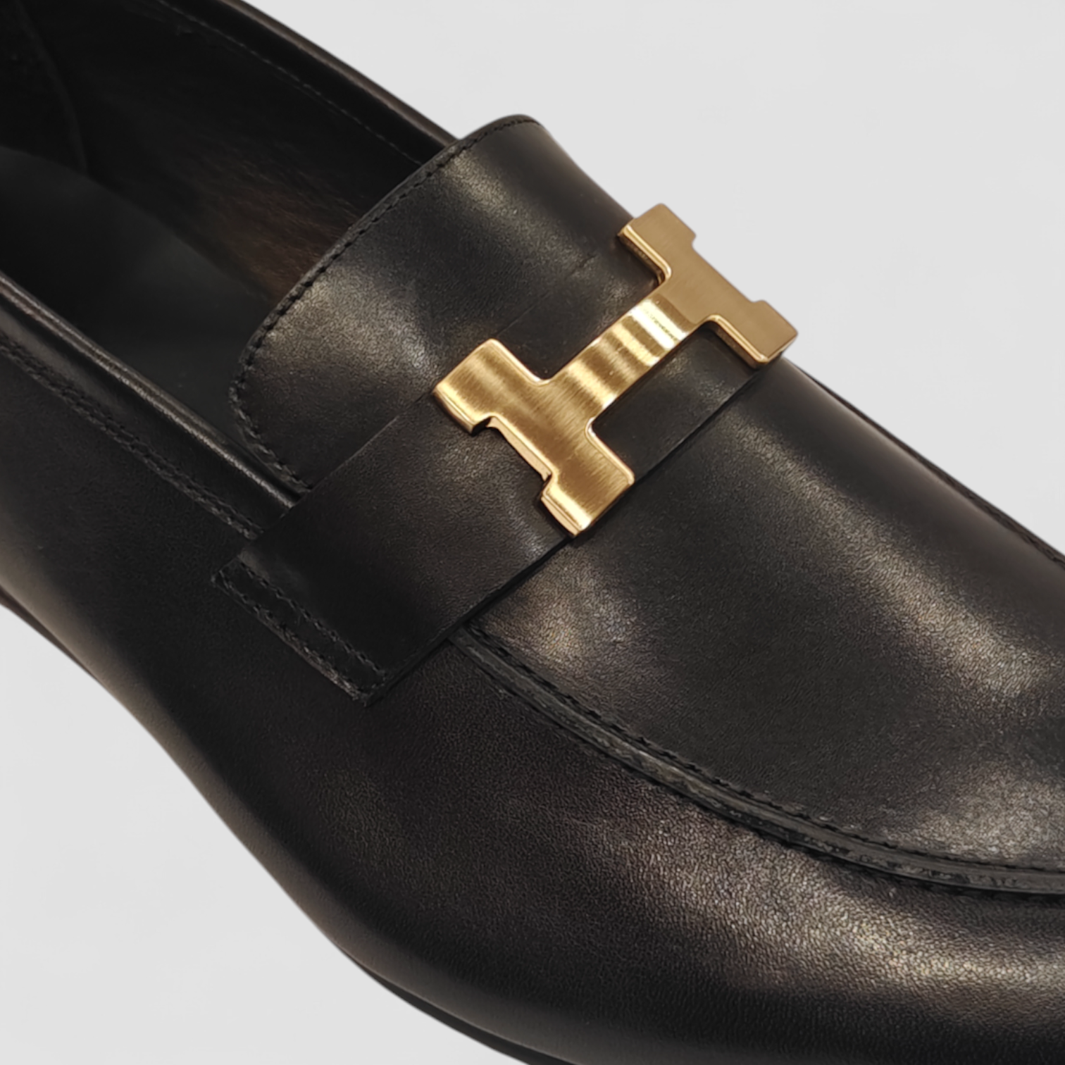 Hermes 1:1 Grade Leather Shoe