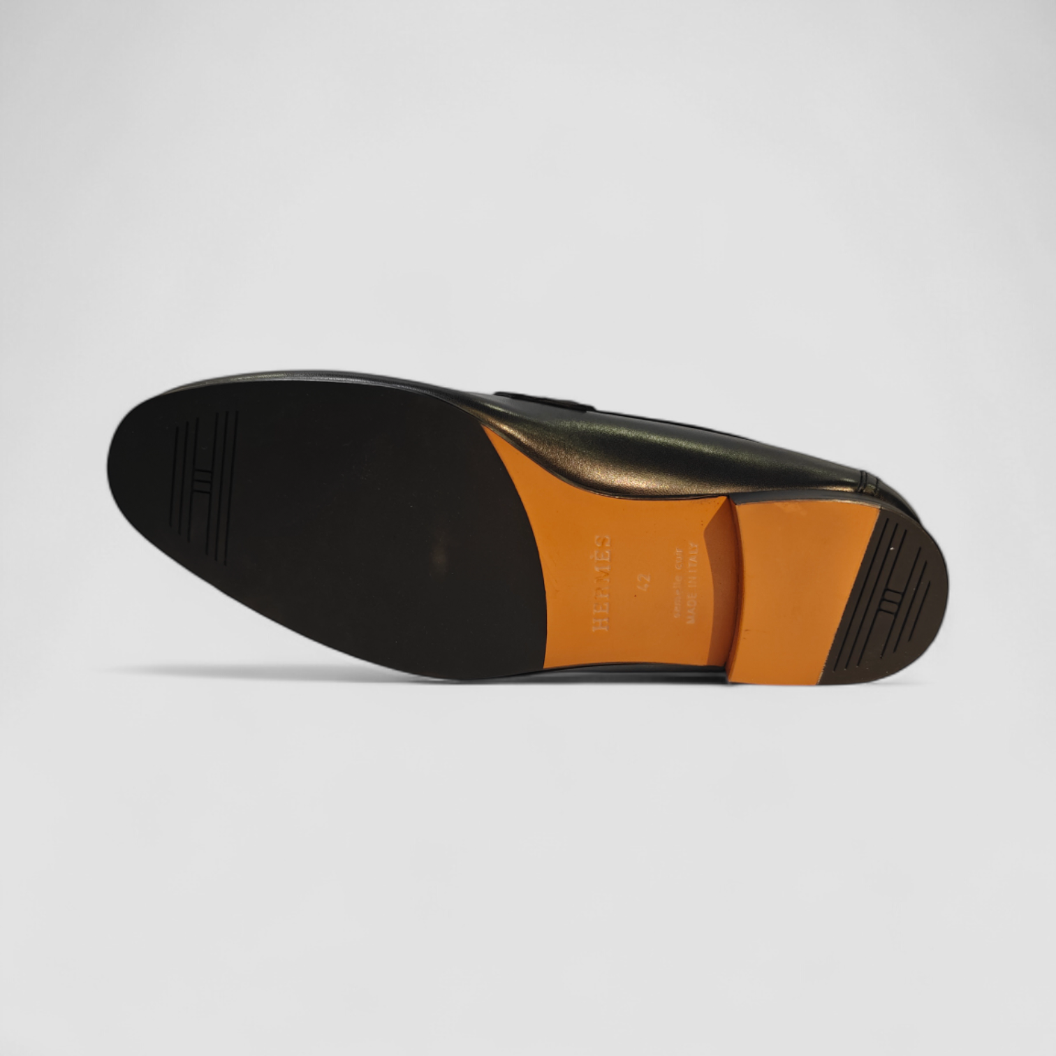 Hermes 1:1 Grade Leather Shoe