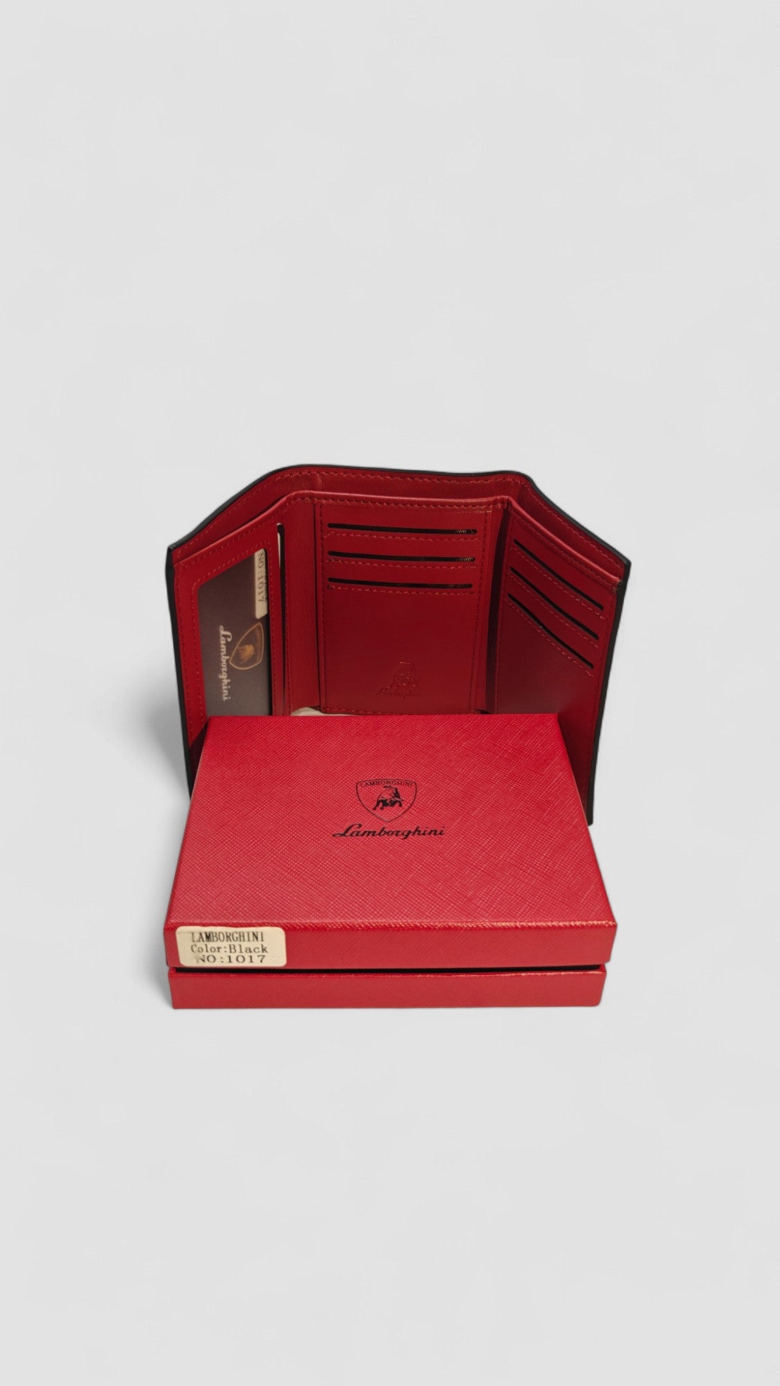 Lamborghini Tri Fold Wallet