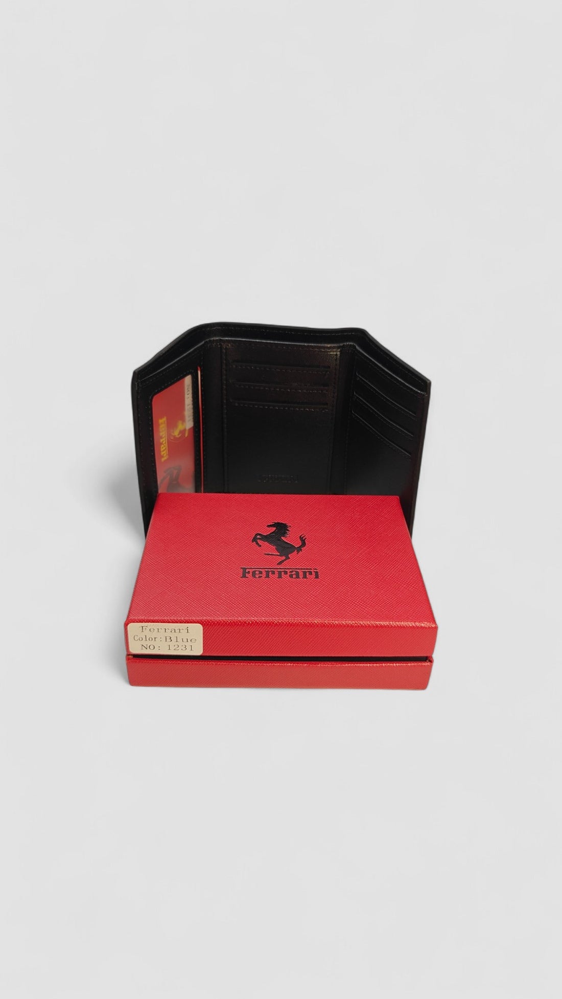 Ferrari Tri Fold Wallet