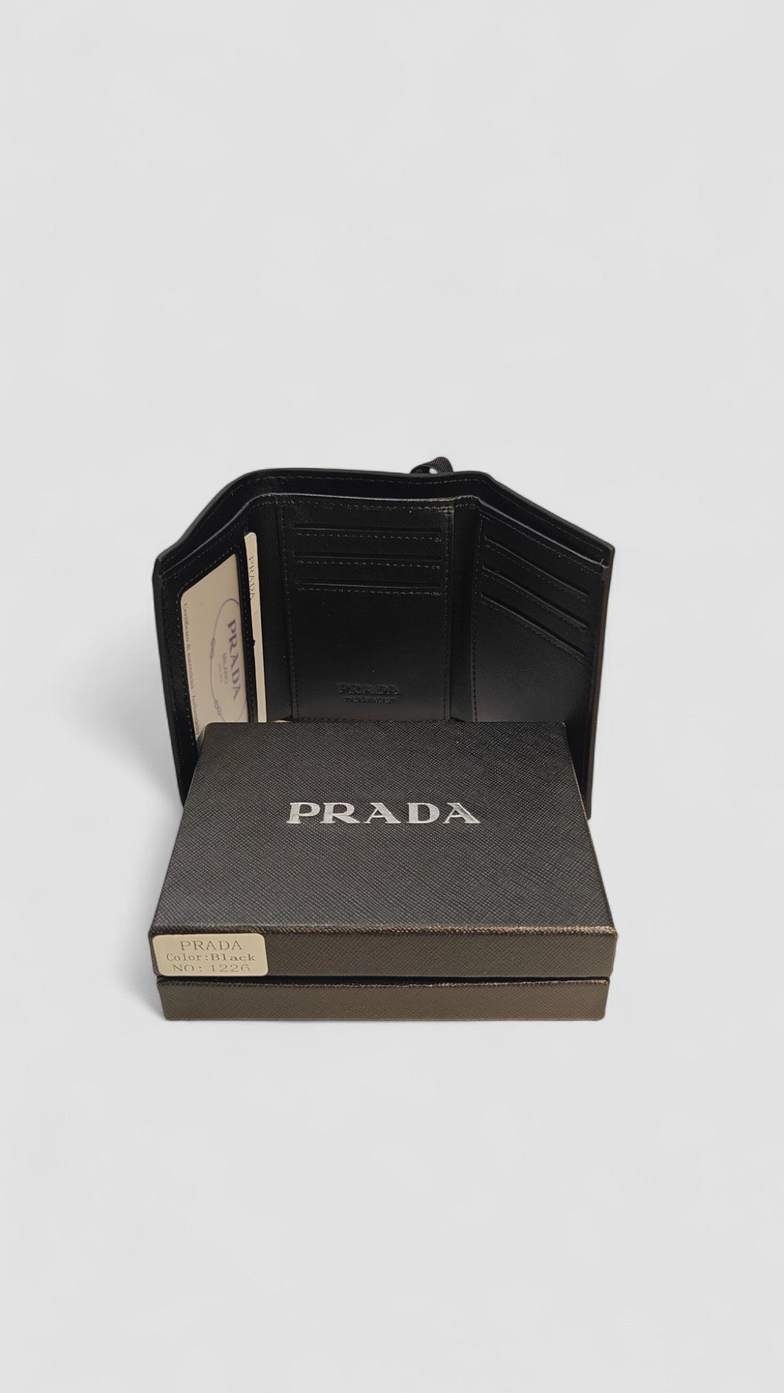 Prada Tri Fold Wallet