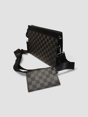 Louis Vuitton Pochette with Strap & Mini Pouch Bag