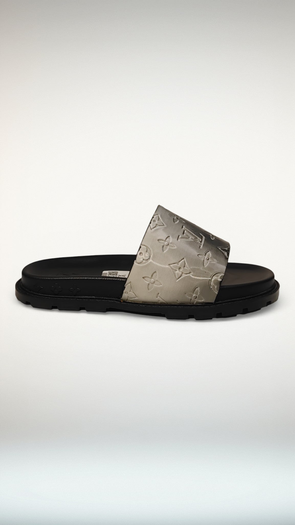 Louis Vuitton Two Tone High End Slide with box