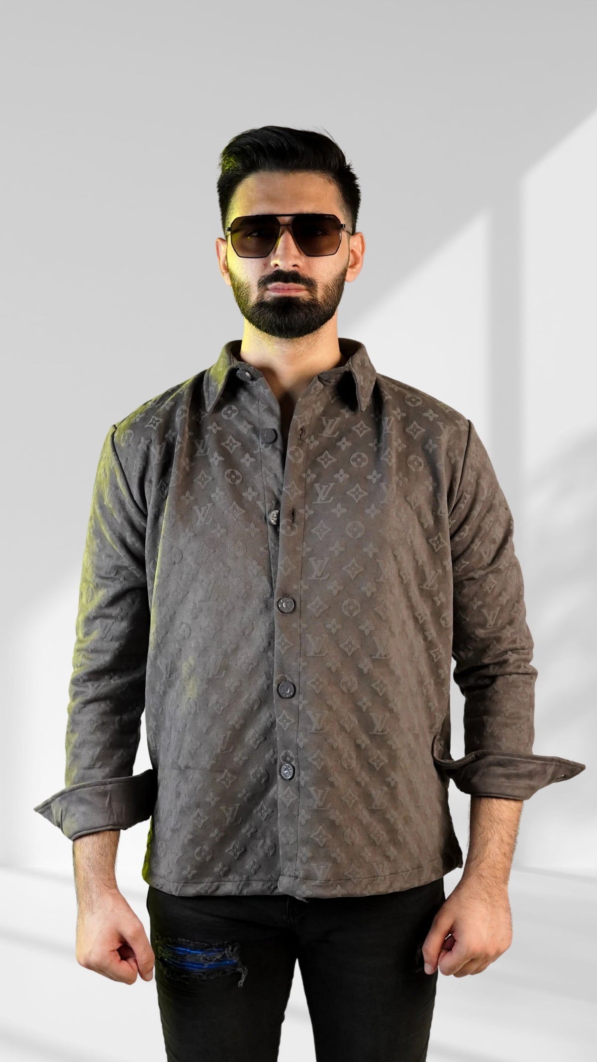Louis Vuitton 1:1 Grading Button Down Shirt