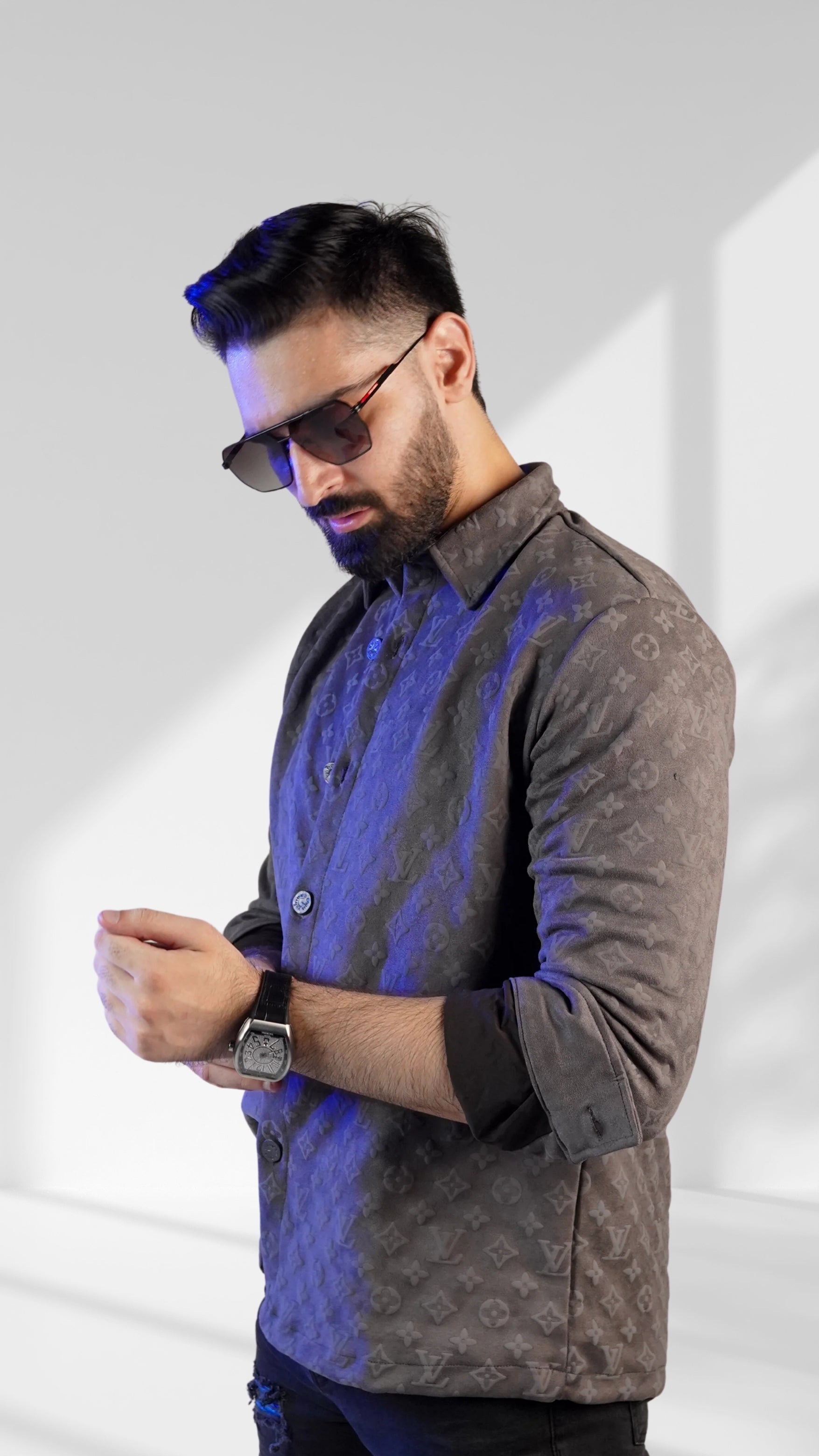 Louis Vuitton 1:1 Grading Button Down Shirt