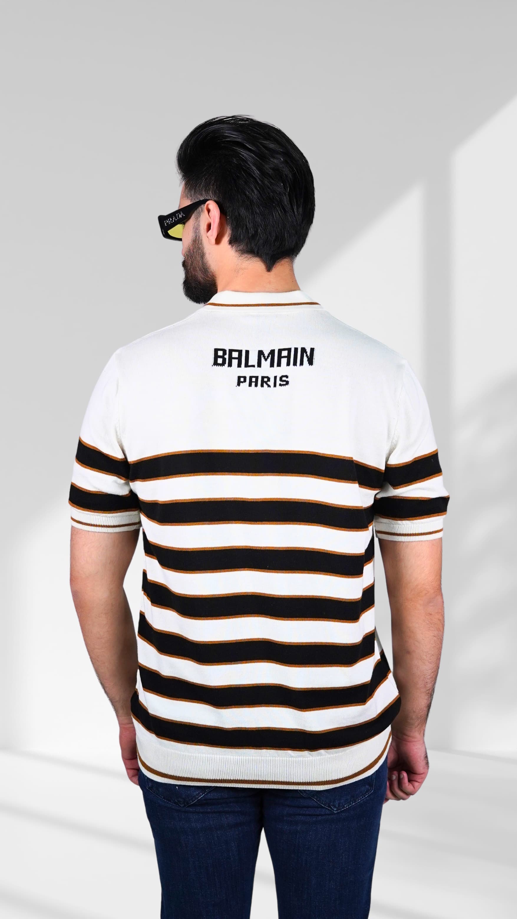 BALMAIN Knitwear 1:1 Polo