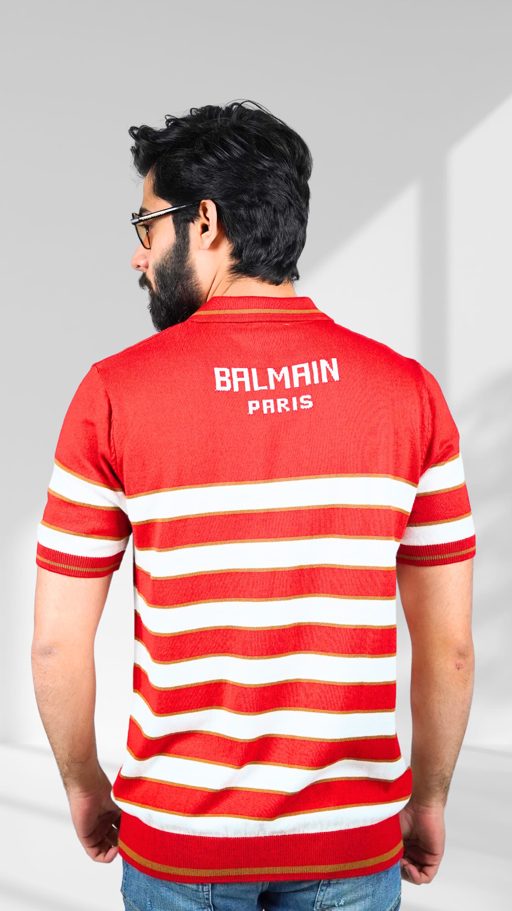 BALMAIN Knitwear 1:1 Polo