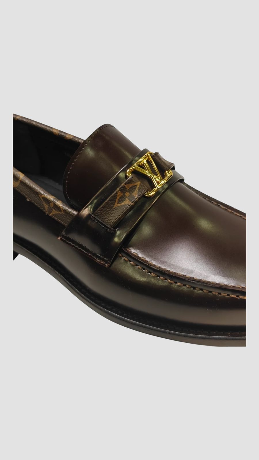 Louis Vuitton 1:1 Grade Leather Major Loafer