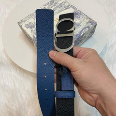 CD 1:1 Grade Genuine Leather Belt with Full Packaging