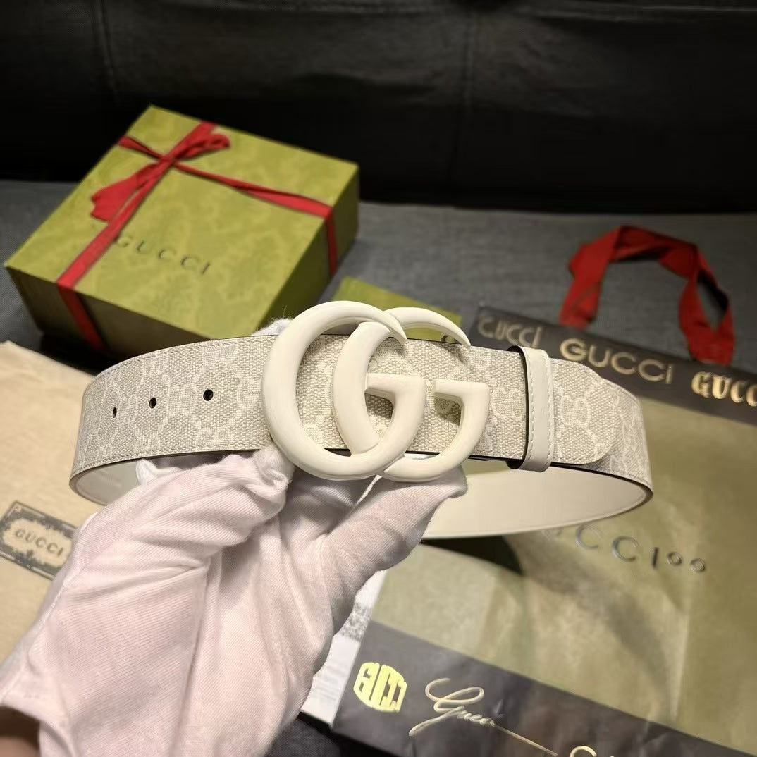 Gucci 1:1 Grade Genuine Leather Belt with Full Packaging