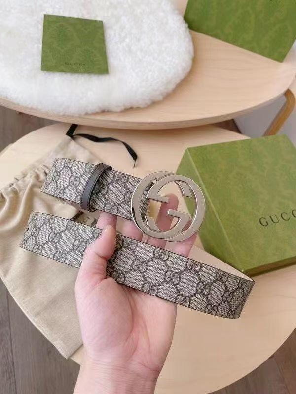 Gucci 1:1 Grade Genuine Leather Belt with Full Packaging