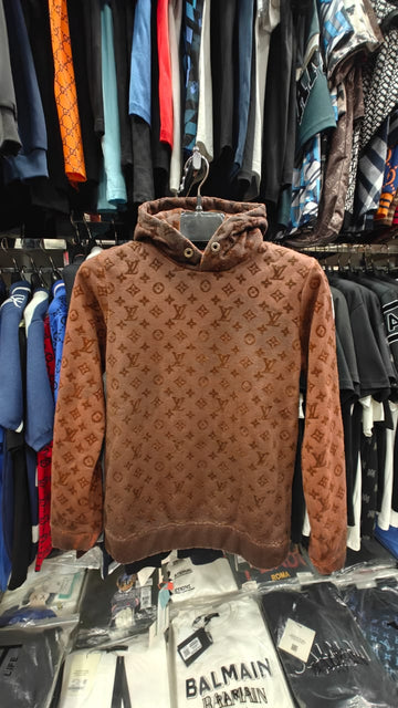 Louis Vuitton 1:1 Grade Vintage Rough Look Hoodie