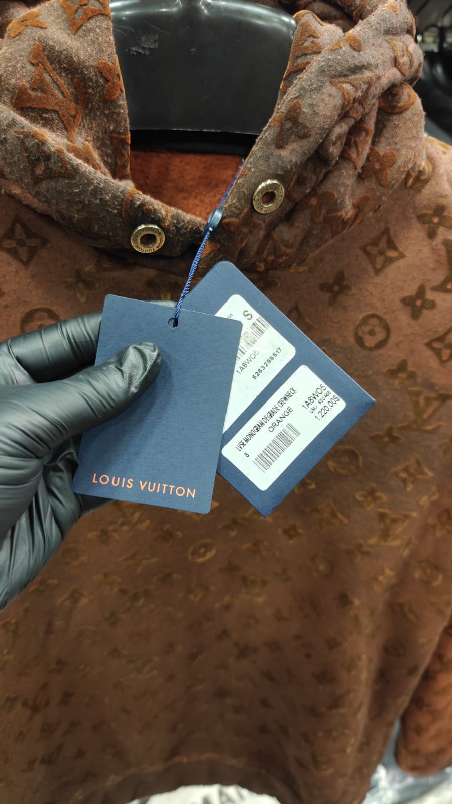 Louis Vuitton 1:1 Grade Vintage Rough Look Hoodie