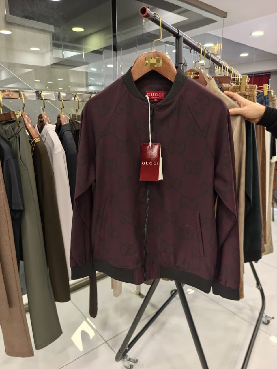 Gucci 1:1 Grade Wind Breaker Jacket