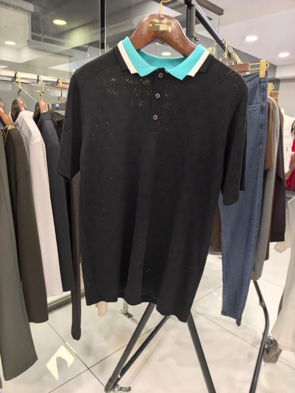 Louis Vuitton 1:1 Grade Knitwear Polo
