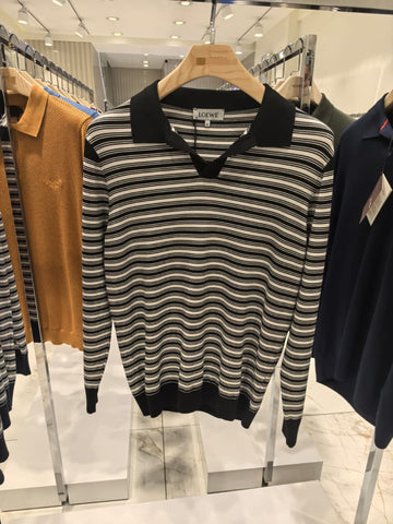 Loewe 1:1 Grade Button Less Old Money Polo Shirt