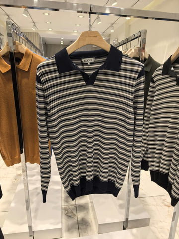 Loewe 1:1 Grade Button Less Old Money Polo Shirt