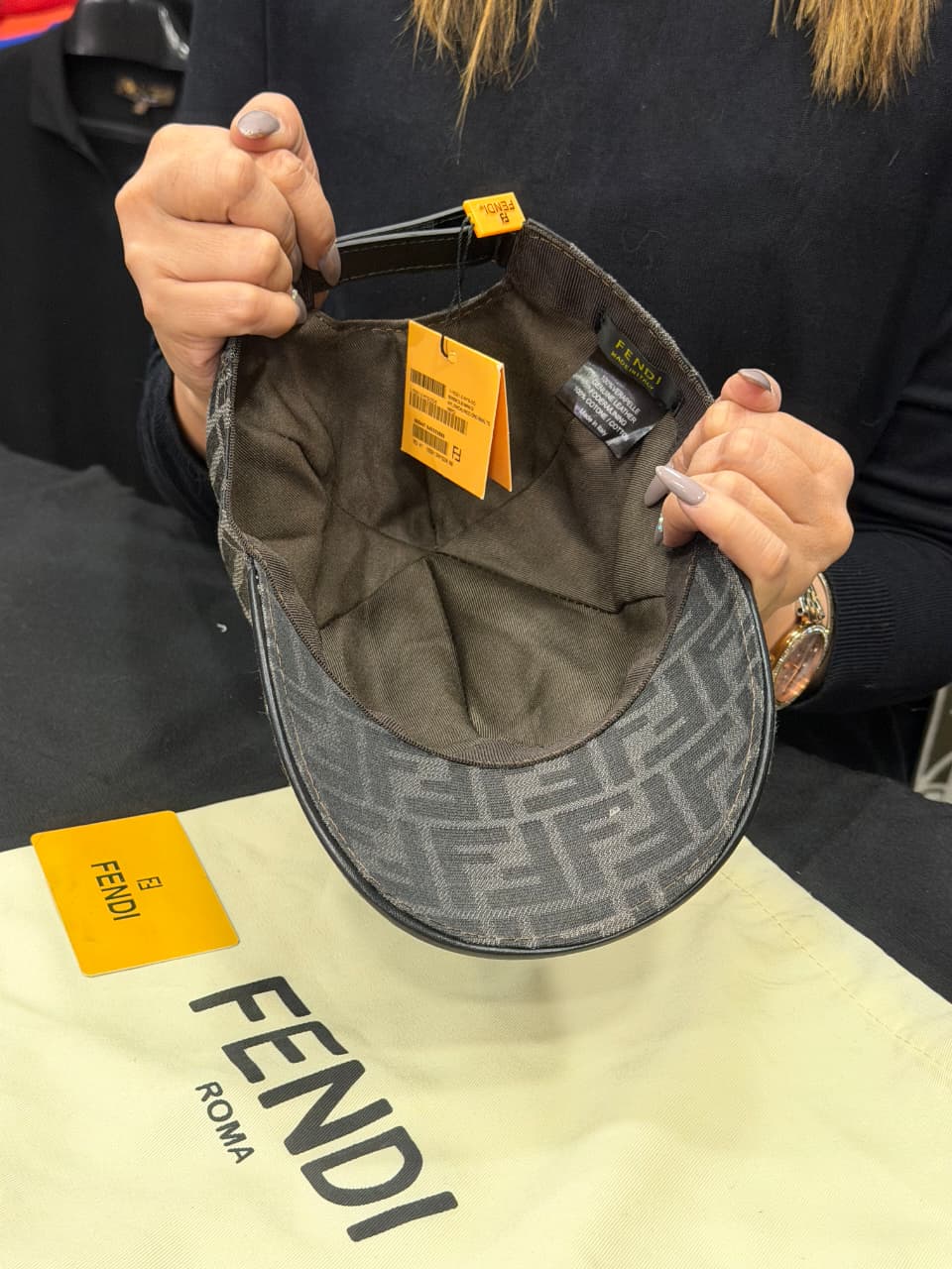 Fendi Premium Cap with Dust Cover