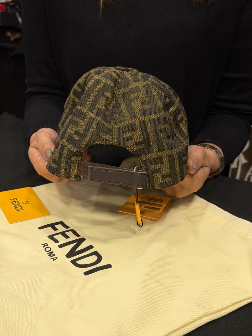 Fendi Premium Cap with Dust Cover