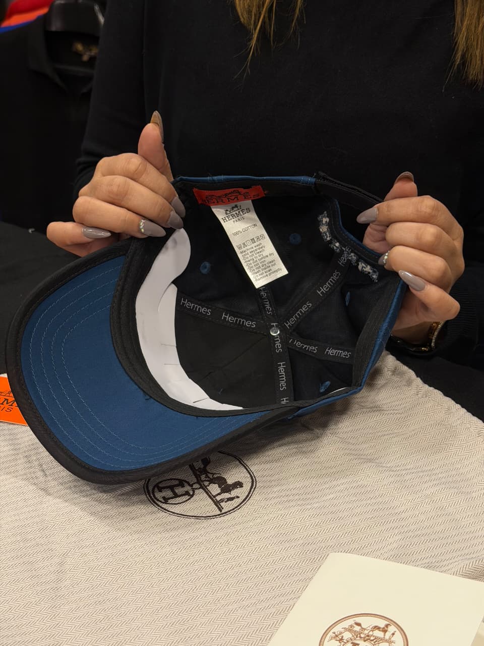 Hermes Premium Cap with Dust Cover