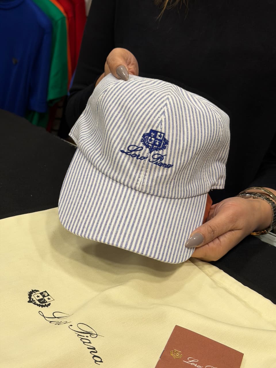 Loro Piana Premium Cap with Dust Cover