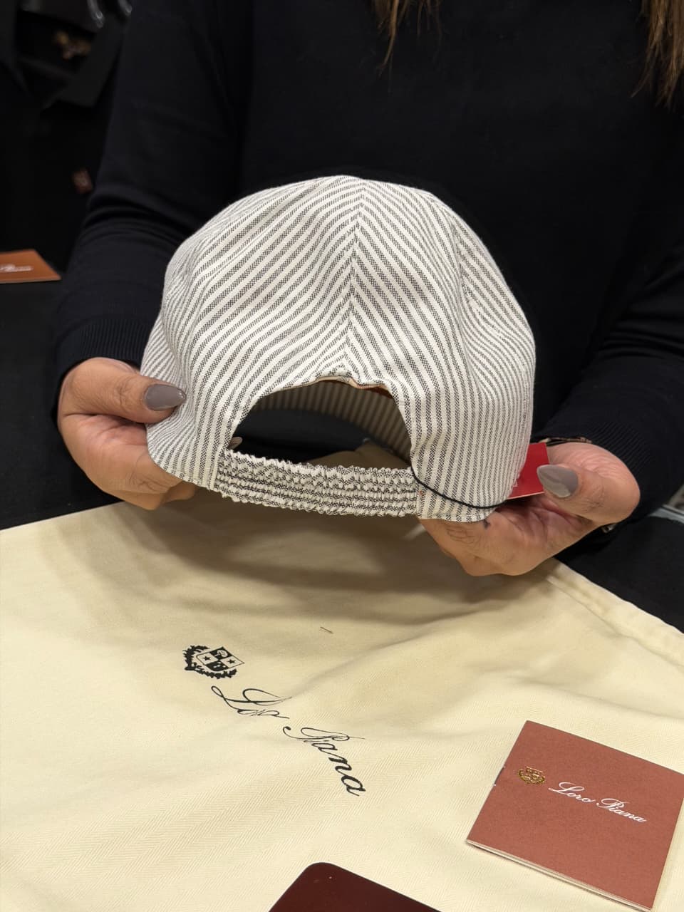 Loro Piana Premium Cap with Dust Cover