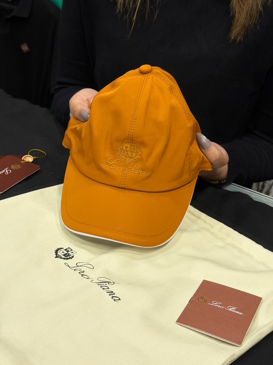 Loro Piana Premium Cap with Dust Cover