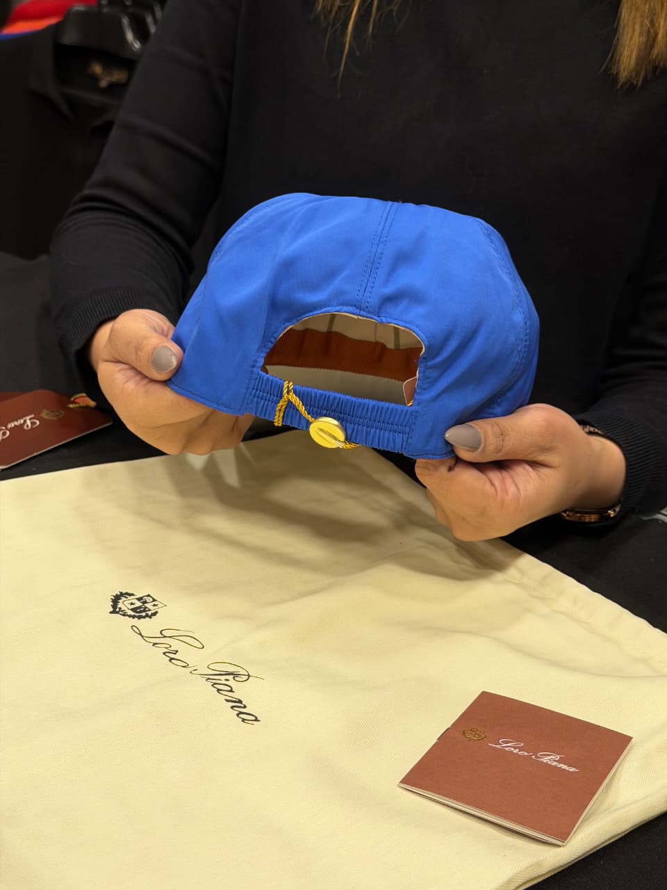 Loro Piana Premium Cap with Dust Cover