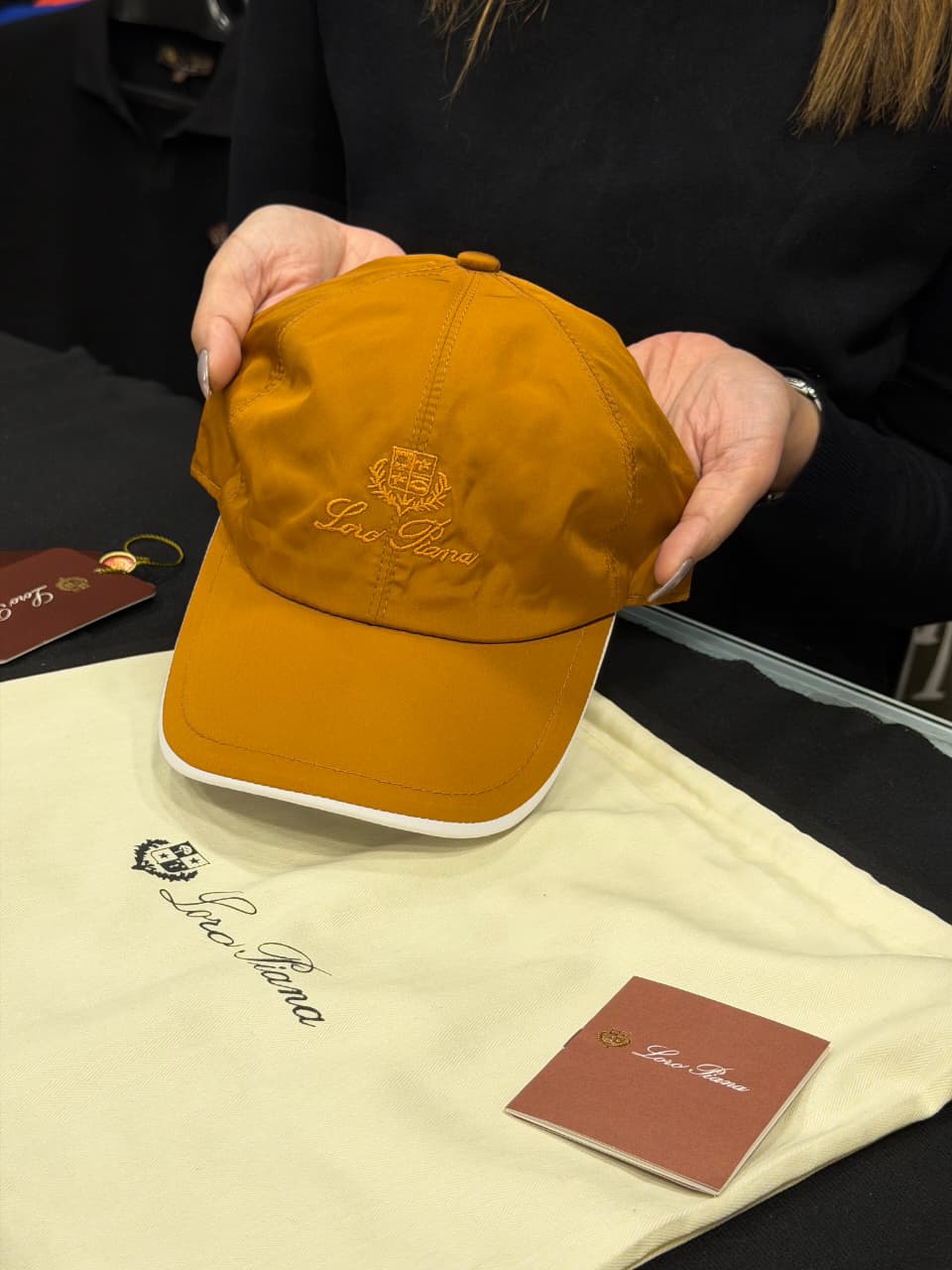 Loro Piana Premium Cap with Dust Cover