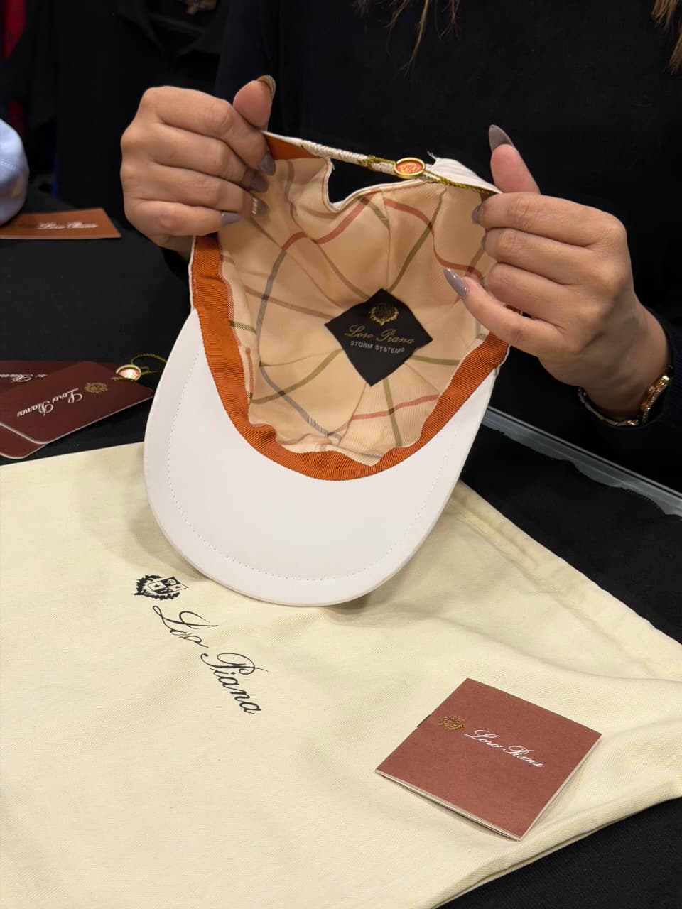 Loro Piana Premium Cap with Dust Cover