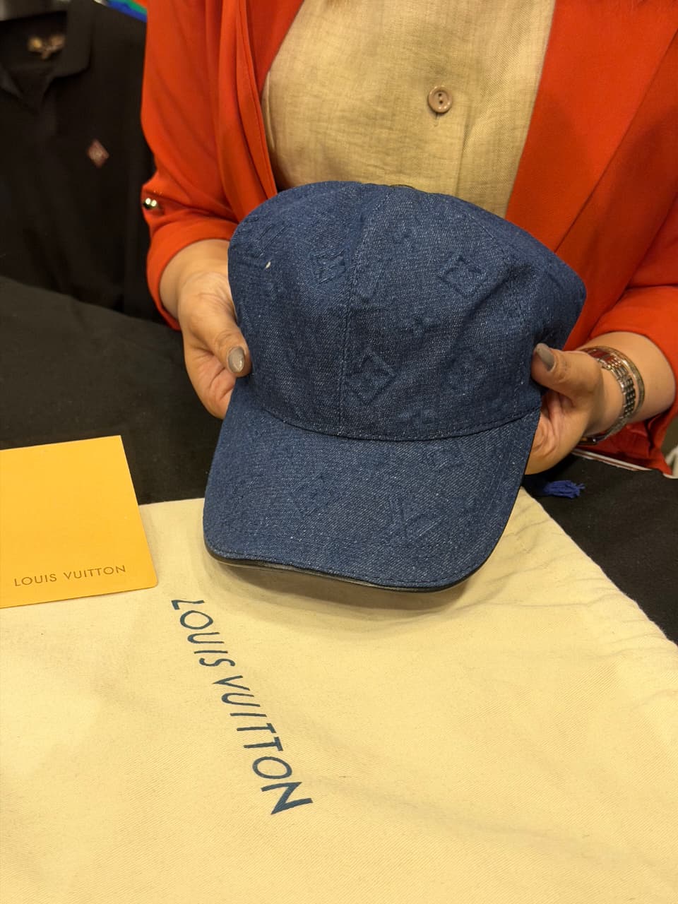 Louis Vuitton Premium Cap with Dust Cover