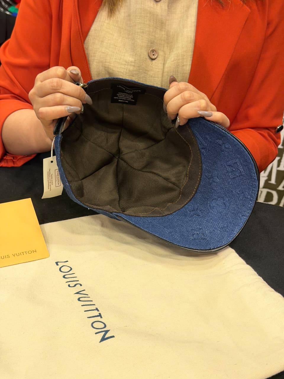 Louis Vuitton Premium Cap with Dust Cover