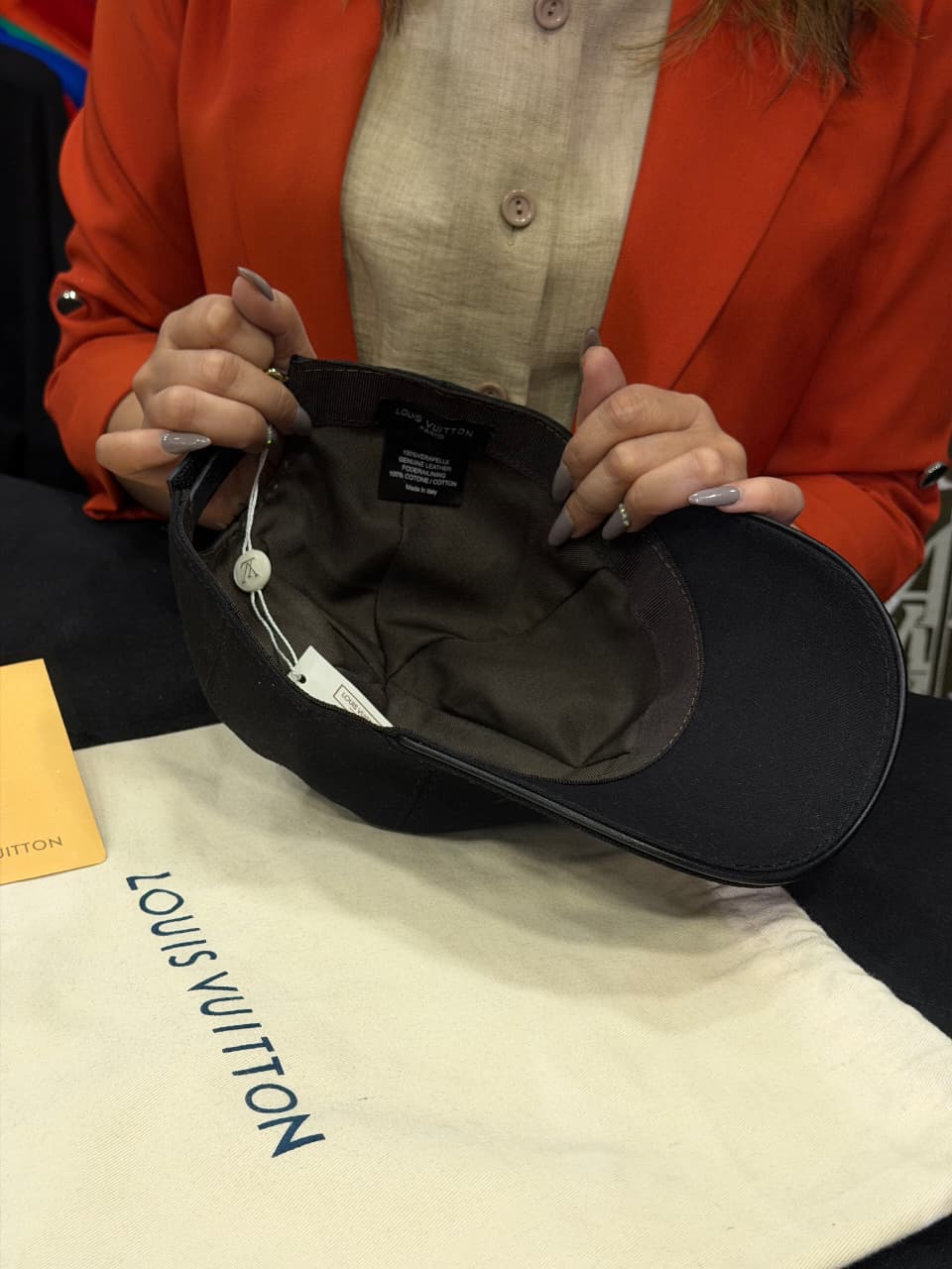 Louis Vuitton Premium Cap with Dust Cover