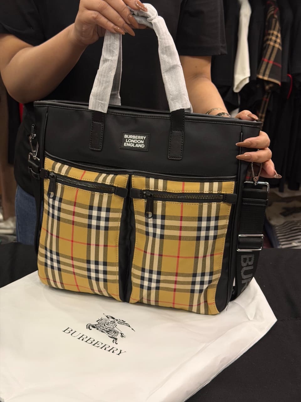 Burberry File/Laptop Bag