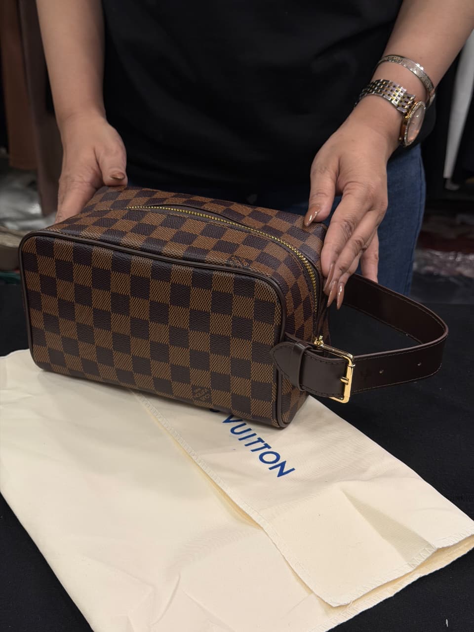 Louis Vuitton Dopp Kit Pouch Bag